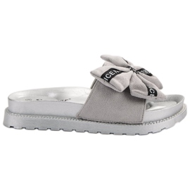 Seastar Suede Women's Slippers grey