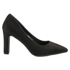 Seastar Classic Suede Pumps black