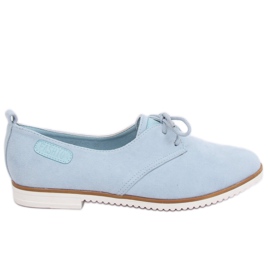 Blue Women's blue loafers 6907-BL Blue