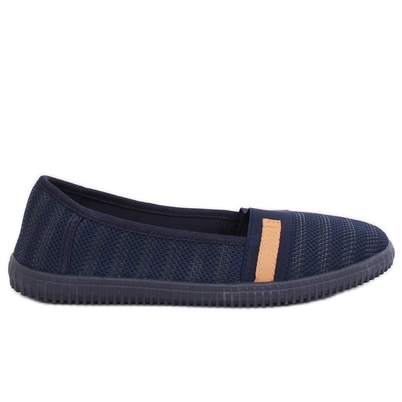 Women's navy blue ballerinas XJ-2959 Navy