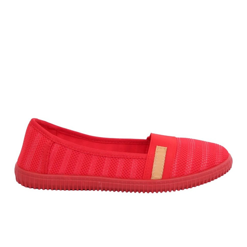 Red women's ballerinas XJ-2959 Red