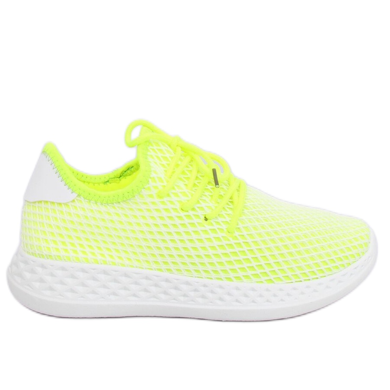 Yellow 7760-Y Green sports shoes Yellow 7760-Y Green sports shoes