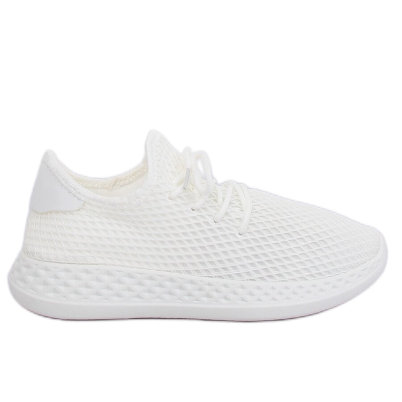 White 7760-Y White sports shoes