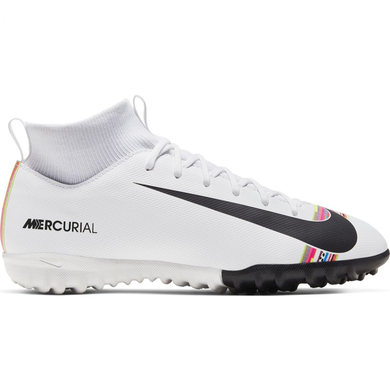 Nike Mercurial Superfly X 6 Academy Tf Jr AJ3112-109 football shoes multicolored white