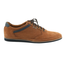 Light sports shoes Badura 3523 brown