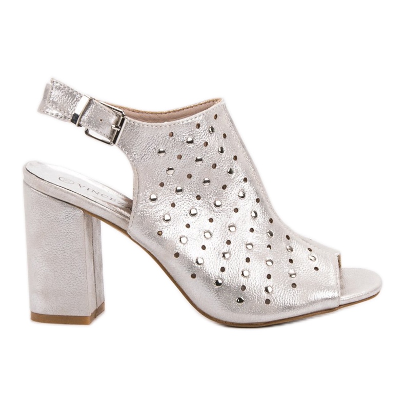 VINCEZA sandals with jets grey
