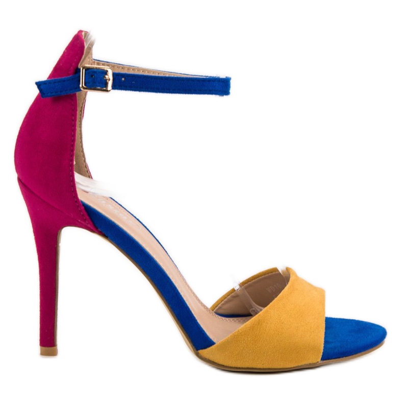 Seastar Sandals On A High Heel multicolored