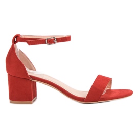Renda Classic high-heeled sandals red Renda Classic high-heeled sandals red