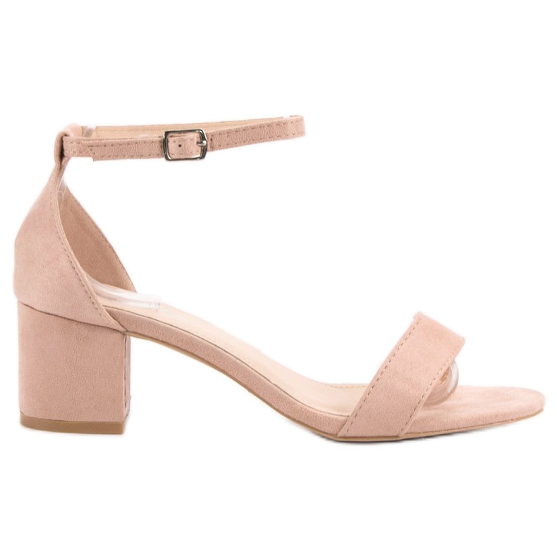 Renda Classic high-heeled sandals pink