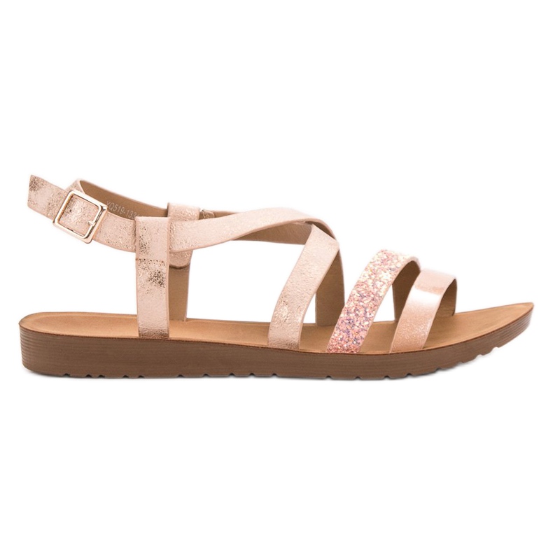 VINCEZA flat sandals pink