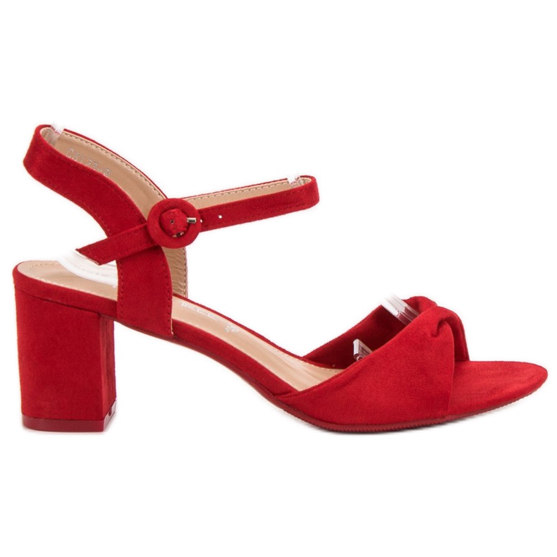 Elegant Red Sandals