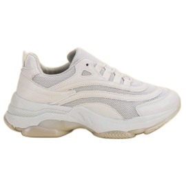 Lace-up Sports Shoes white Lace-up Sports Shoes white