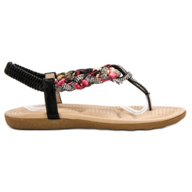 Cm Paris Fashionable Japanese sandals black Cm Paris Fashionable Japanese sandals black