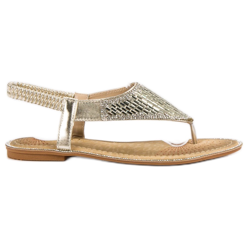Encor Golden Japanese Sandals