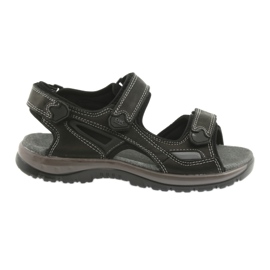 Velcro sandals light EVA DK black bottom