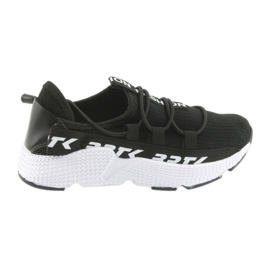Bartek black sports shoes 55109 insole leather white Bartek black sports shoes 55109 insole leather white