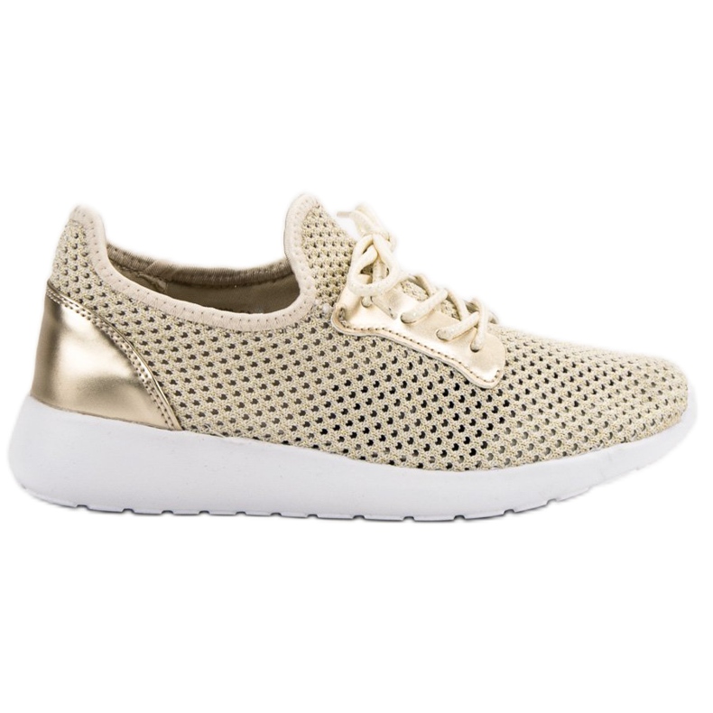 SHELOVET Mesh Sport Shoes yellow