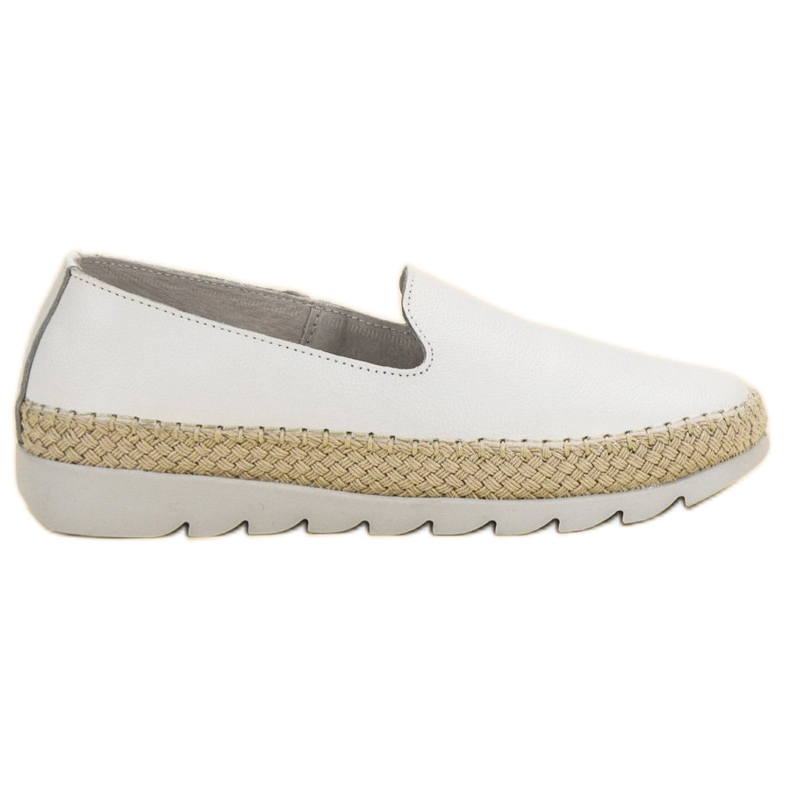 Filippo Slip-on Leather Shoes white Filippo Slip-on Leather Shoes white