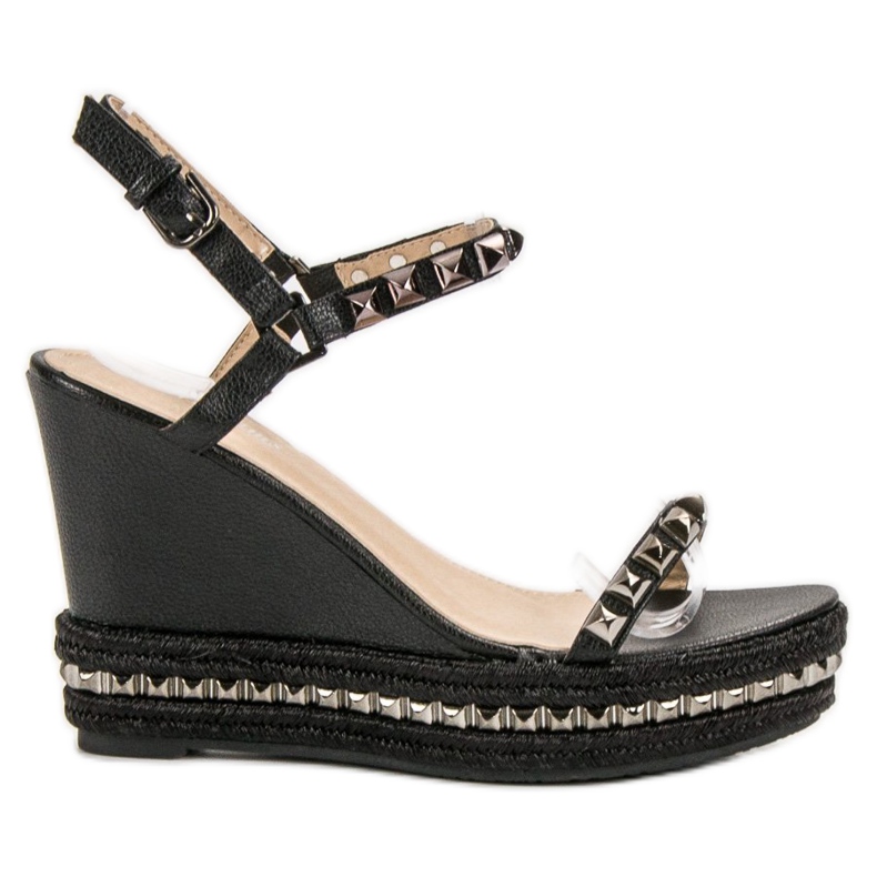 BIG DREAMS Rock Wedge Sandals black