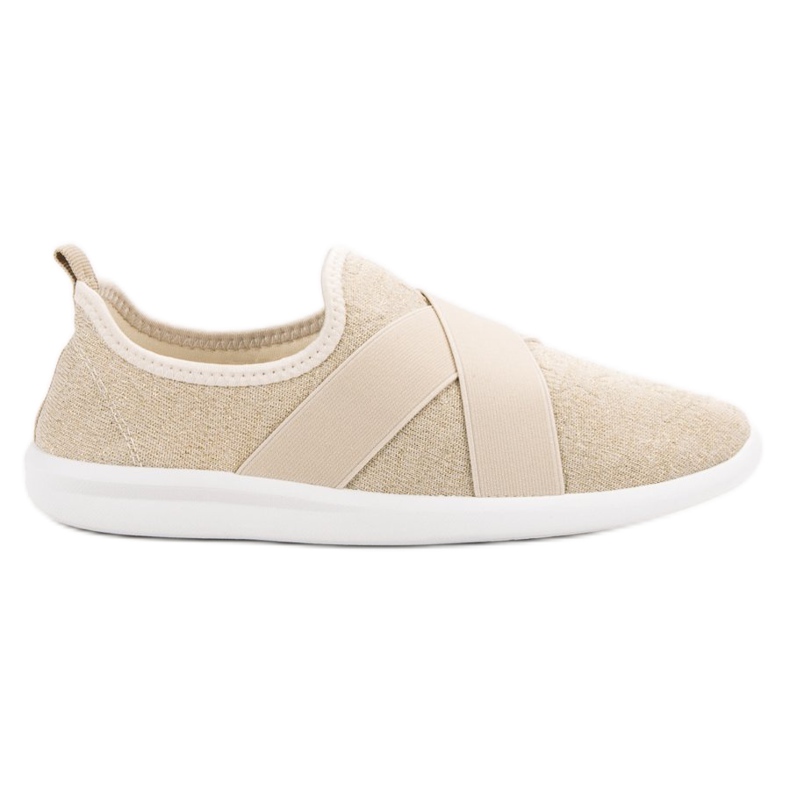 Ideal Shoes Slip-on Sports Shoes brown