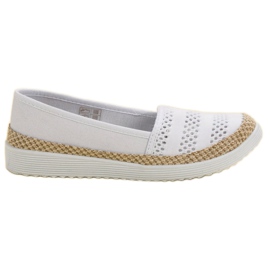 SHELOVET Textile Espadrilles white