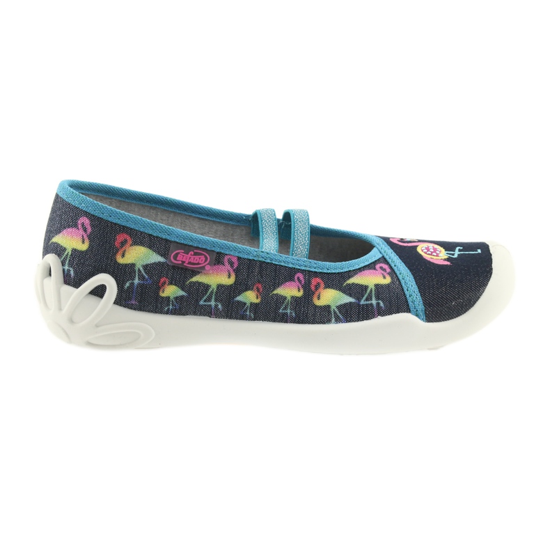 Befado children's shoes 116Y251 blue grey navy blue
