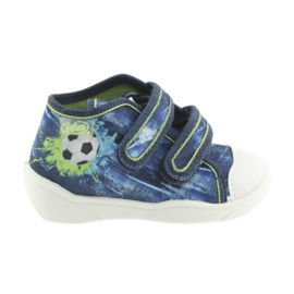 Befado ball children's shoes 212P058 blue green navy blue