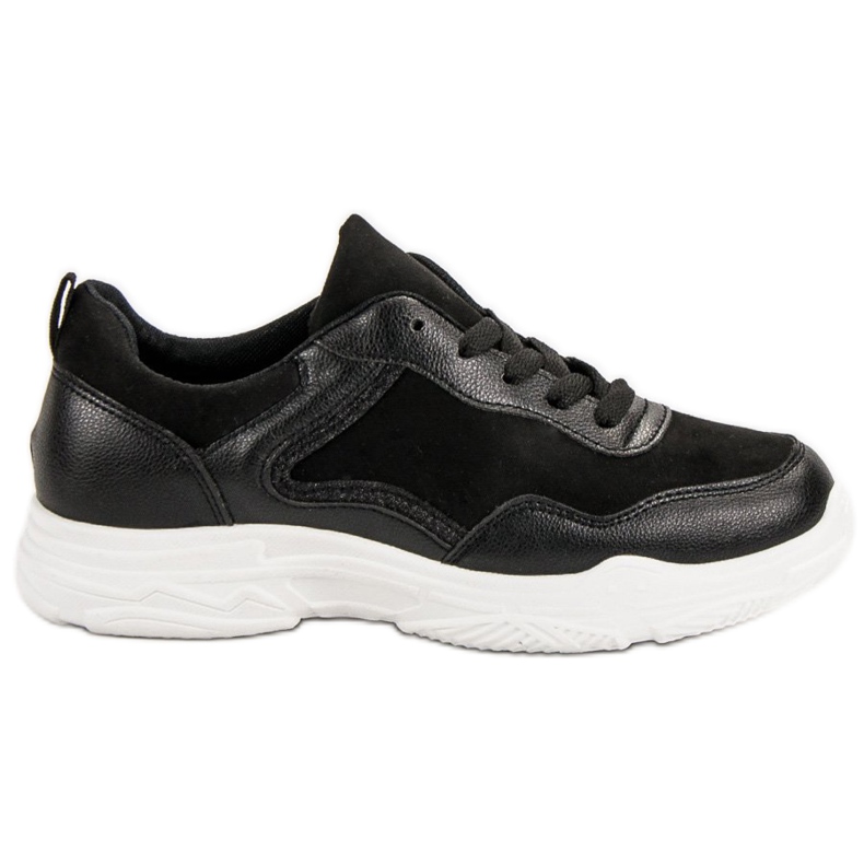 SHELOVET Fashionable Sneakers black