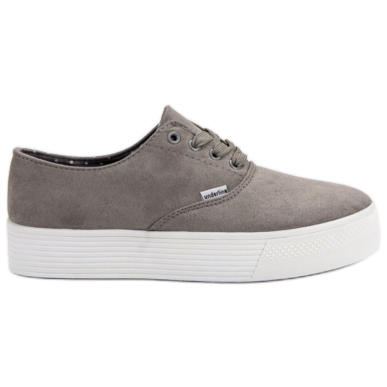SHELOVET Fashionable Gray Sneakers grey SHELOVET Fashionable Gray Sneakers grey