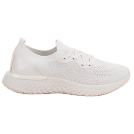 SHELOVET Textile Sport Shoes white SHELOVET Textile Sport Shoes white