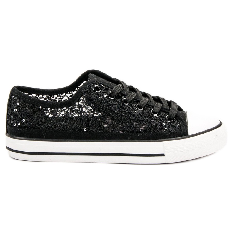 SHELOVET Lace Sneakers black