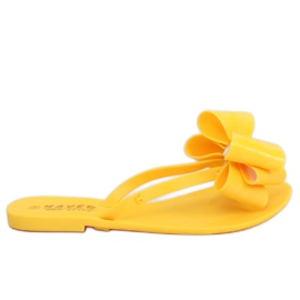 Yellow KM104 Yellow Meliski flip-flops Yellow KM104 Yellow Meliski flip-flops