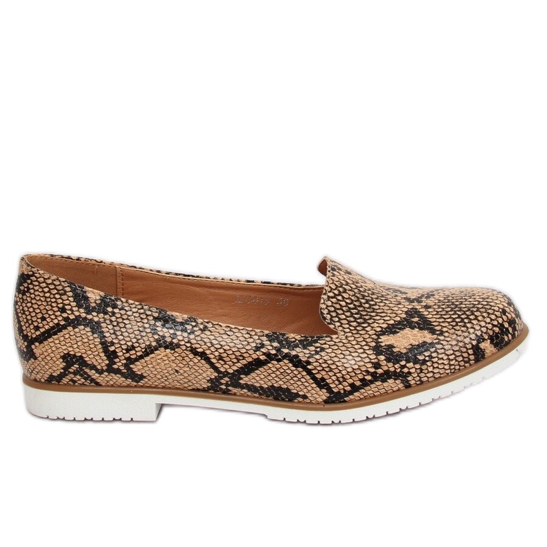 Loafers lordsy snake skin MM50188 Snake brown