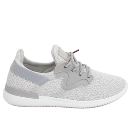 Gray sports shoes X-9751 Gray grey