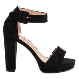 Seastar Sexy Sandals On The Platform black