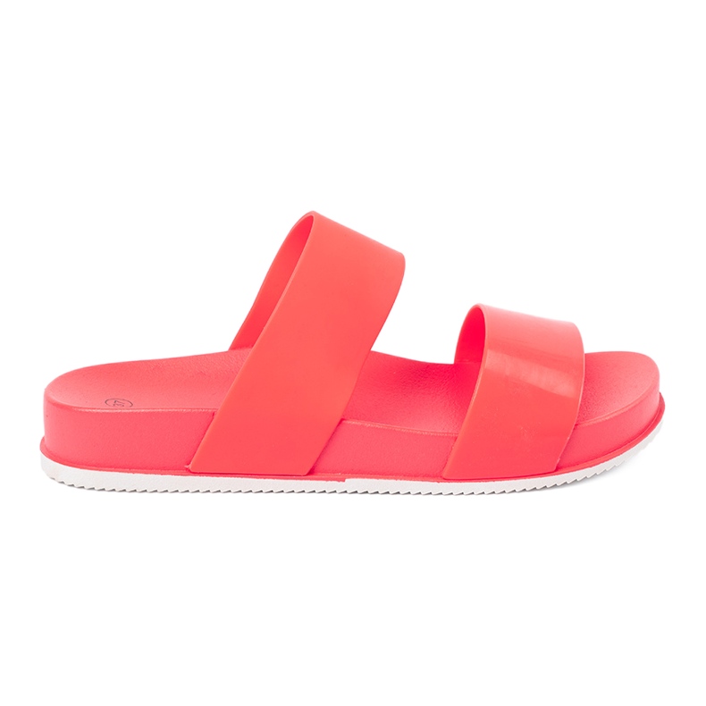 SHELOVET Comfortable Coral Slippers red