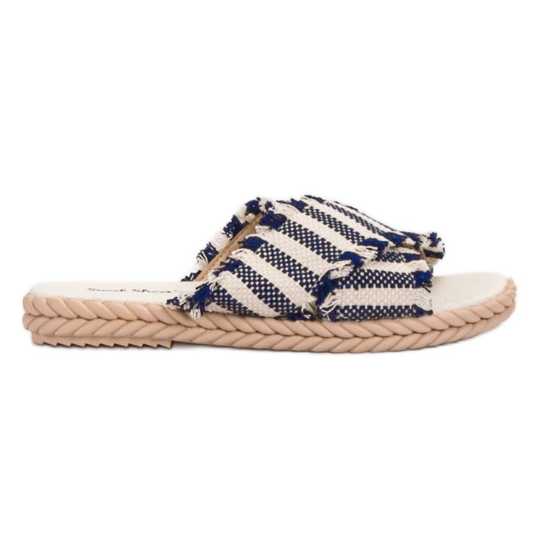 Seastar Striped Slippers blue Seastar Striped Slippers blue