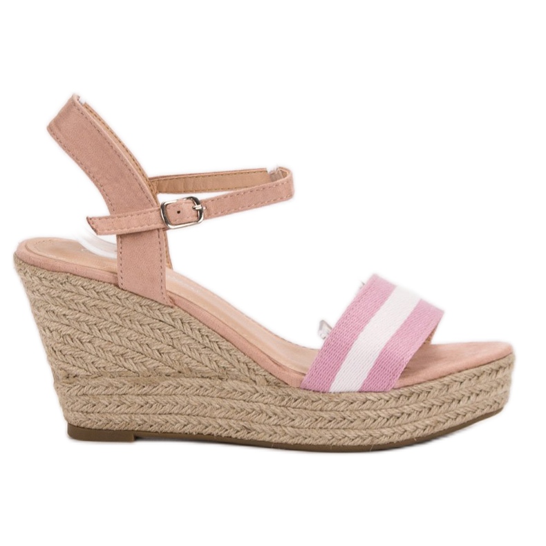 Primavera Casual Wedge Sandals pink