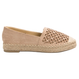 VICES Suede Espadrilles brown VICES Suede Espadrilles brown
