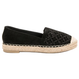 VICES Suede Espadrilles black
