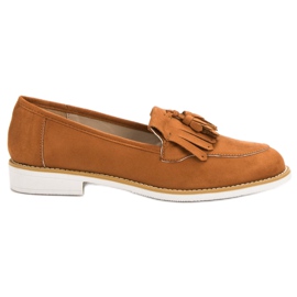Brick VICES loafers brown orange Brick VICES loafers brown orange