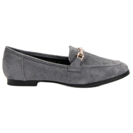 Balada Gray suede loafers grey Balada Gray suede loafers grey