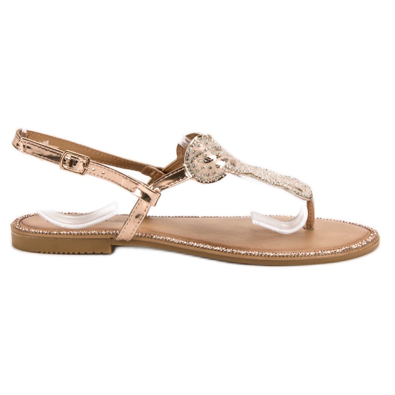 Queentina Comfortable Pink Sandals Queentina Comfortable Pink Sandals