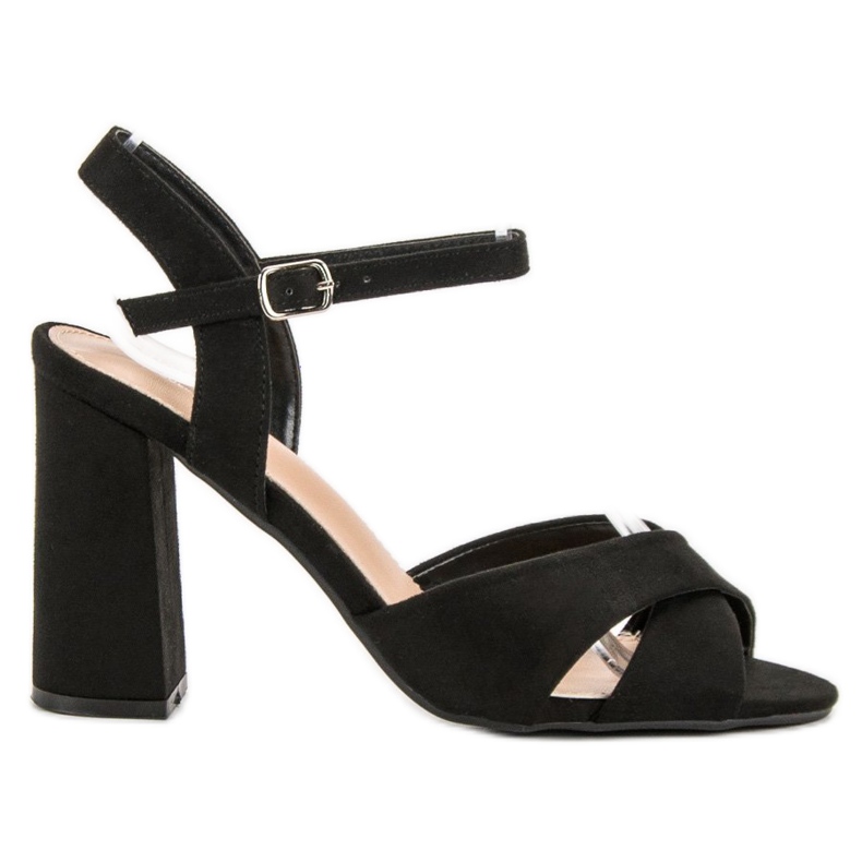 SHELOVET Sandals On A Bar black
