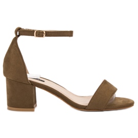 VICES suede sandals brown VICES suede sandals brown