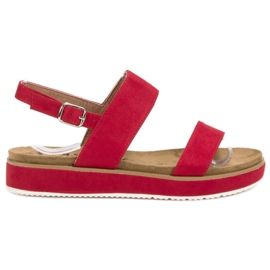 Goodin Red Sandals