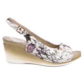 Goodin Sandals With Pattern multicolored Goodin Sandals With Pattern multicolored