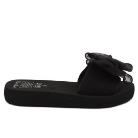 Black FX-2A081 Black foam soles Black FX-2A081 Black foam soles