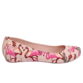 Meliski with pink flamingos CK85 Pink multicolored