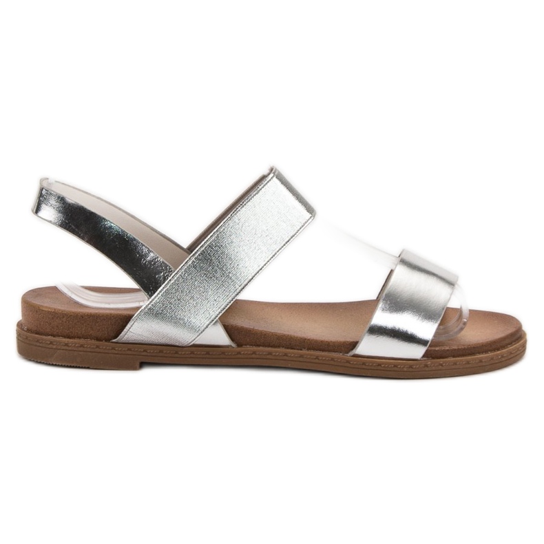 Laura Mode Slip-on Sandals grey